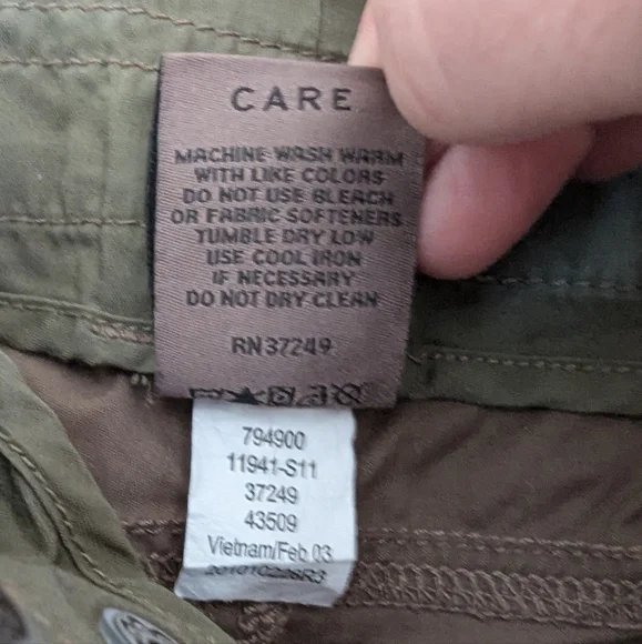 REI convertible hiking pants - Picture 4 of 10